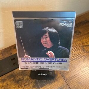 Ken-Ichiro Kobayashi Romantic Overtures CD Japan Tokyo Symphony 1982 Digital